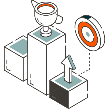 Podium and awards image